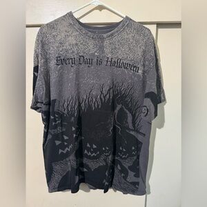 Grey Nightmare Before Christmas Tee XL